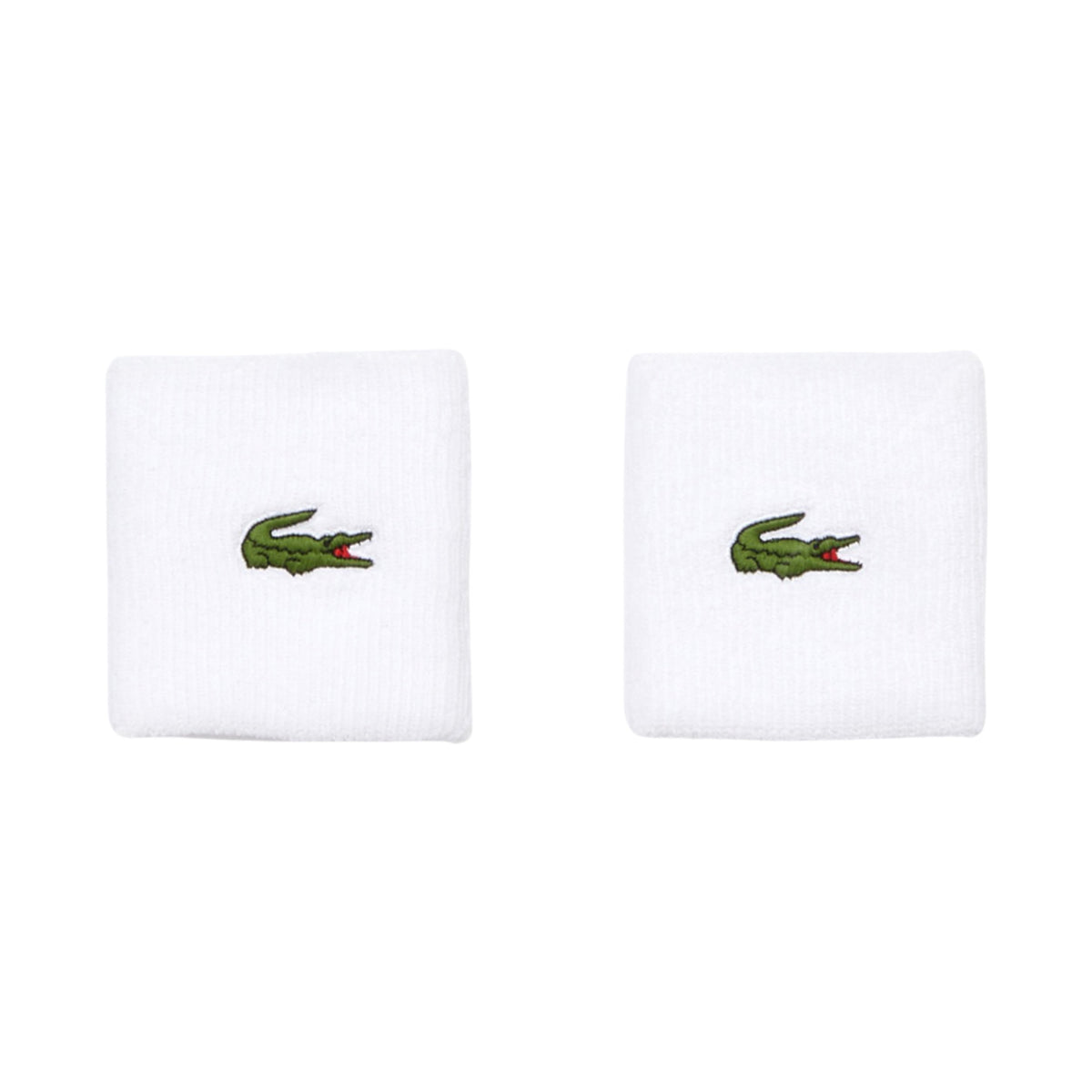 Lacoste Logo Tennis Wristband (White) – KK TENNIS