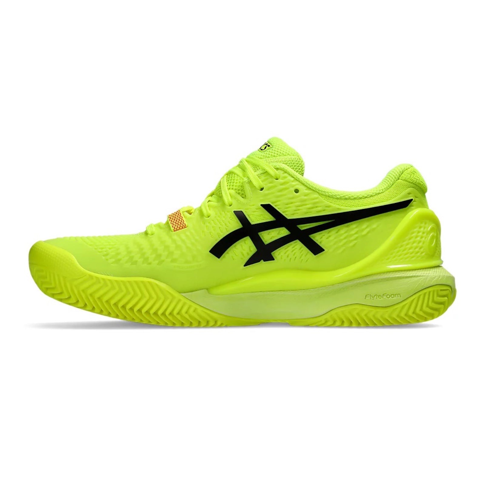 Asics Gel-Resolution 9 Clay Paris (Safety Yellow/Black) – KK TENNIS