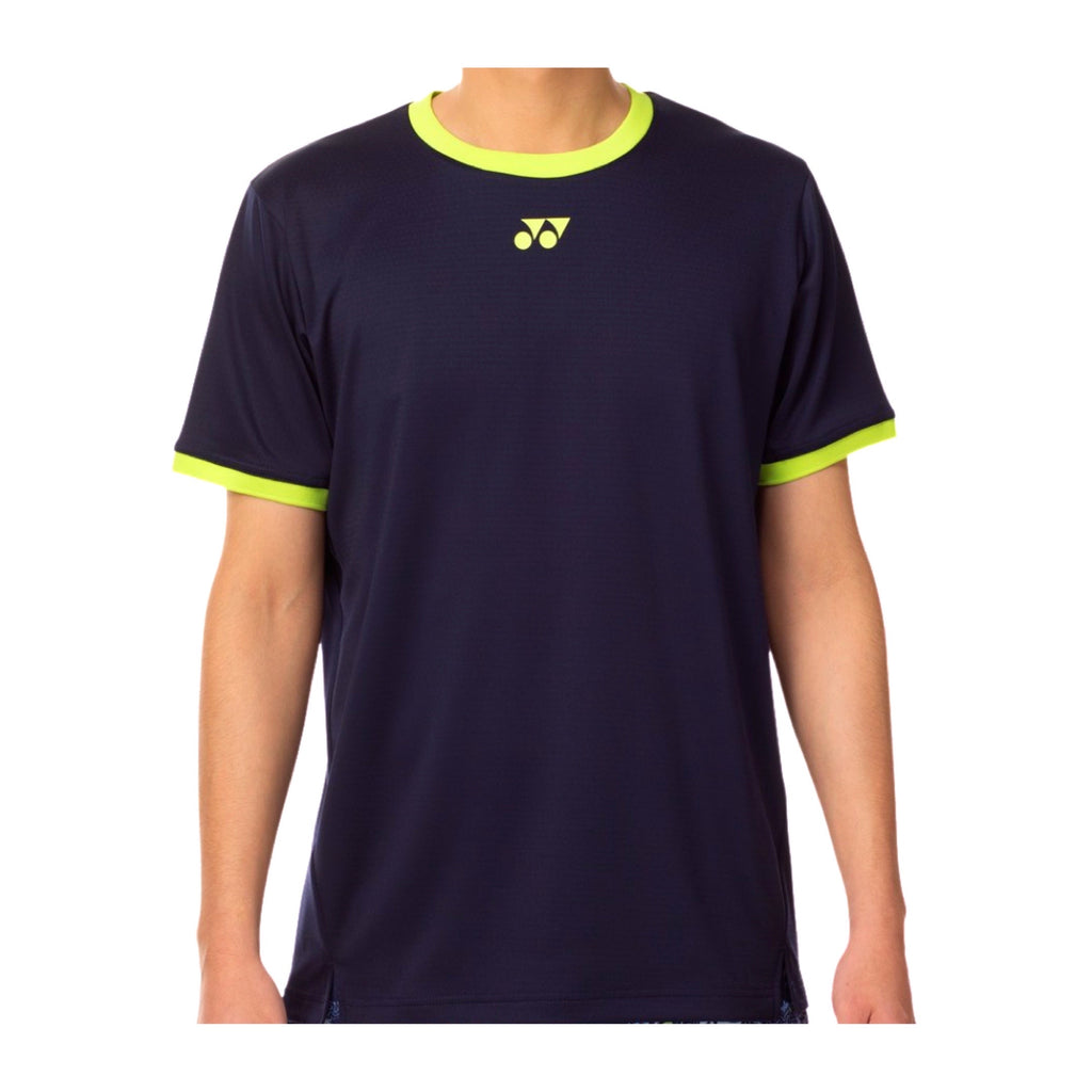 Yonex Tennis Men’s Crew Neck Shirt Navy Blue